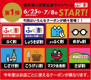 ふく割参加登録の鯖江市美容室tipo ティーポ お得な ふく割 1000円off キャンペーンが遂にスタート Hair Make Ti Po ティーポ カラー パーマ ヘッドスパがおすすめ