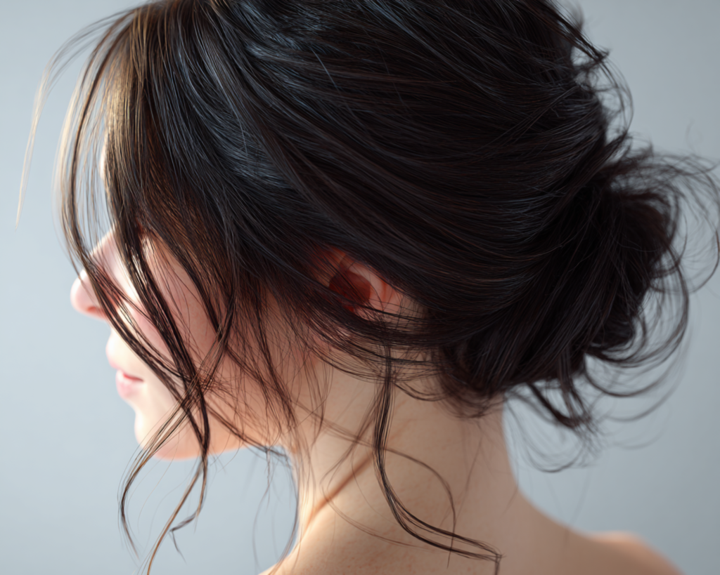 Ti-po（ティーポ）のヘアセット（ゆるふわシニヨン）大人の女性らしいアップスタイル